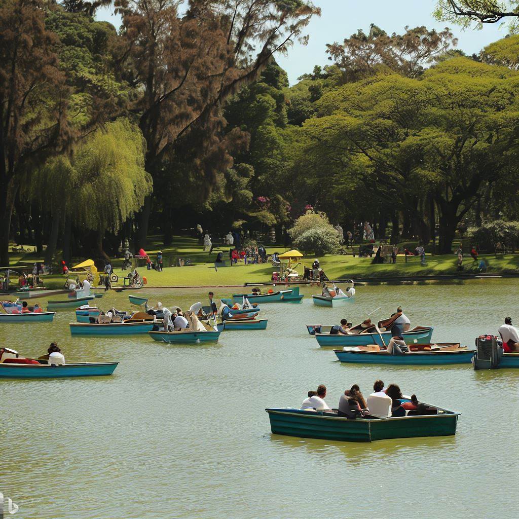 Barcas del Parque Europa