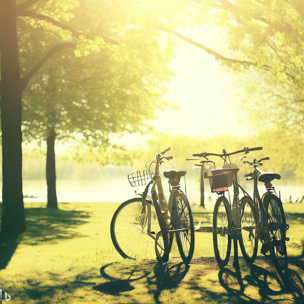 Bicycles at Parque Europa